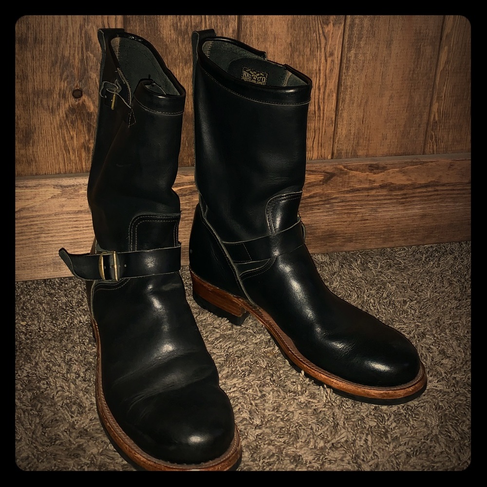 RRL&Co Engineer Boots